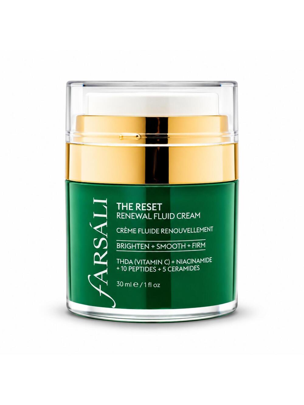 Farsali The Reset Renewal Fluid Cream — Brighten Smooth Firm